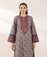 Embroidered Zari Khaddar Shirt
